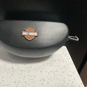 Harley-Davidson Black Saddlebag with Logo